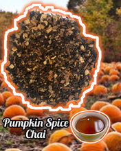 Load image into Gallery viewer, Pumpkin Spice Chai Black Tea
