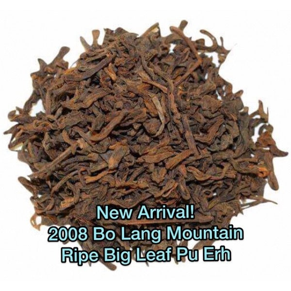 2008 Bo Lang Mountain Ripe Big Leaf Pu Erh