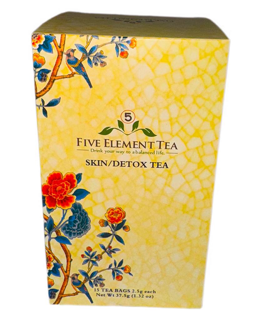 Five Element Skin/Detox Tea (ALL HERBAL, NON CAFFIENATED)