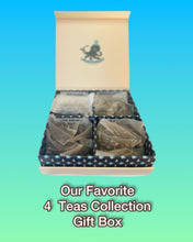 Load image into Gallery viewer, Our Favorite Four Teas Gift Box Tea Bags Collection
