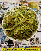 Load image into Gallery viewer, 1st Flush Westlake Dragonwell Long Jing
